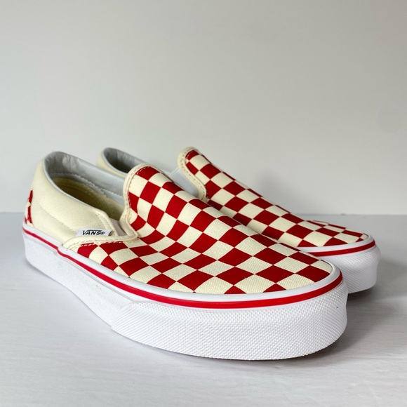 Vans Classic Slip-On Primary Check Sneakers - Picture 2 of 7